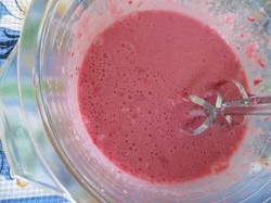 название картинки Крем из малины с желатином Розовый меланж