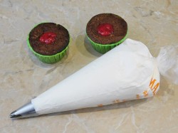 Крем для кексов сверху