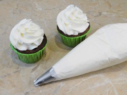 Крем для кексов сверху