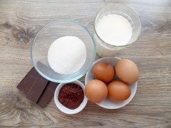 Заварной шоколадный крем для торта