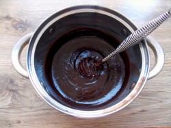 Заварной шоколадный крем для торта