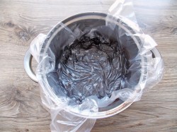 Заварной шоколадный крем для торта