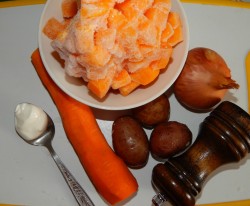 название картинки Крем-суп из тыквы со сливками