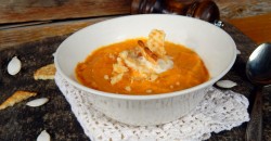 название картинки Крем-суп из тыквы со сливками