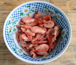 Креветки темпура