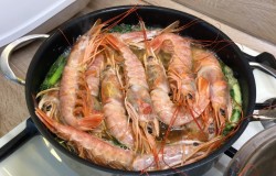 название картинки Креветки в пиве под пиво