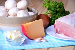 название картинки Крученики из свинины с грибами