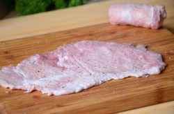 название картинки Крученики из свинины с грибами