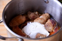 название картинки Крученики из свинины с грибами