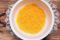 Молочная кукурузная каша в мультиварке на молоке