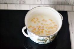 Кукурузная каша в тыкве