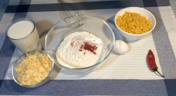 название картинки Кукурузные мини пончики