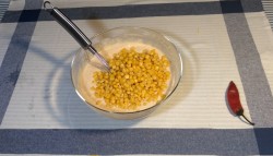 название картинки Кукурузные мини пончики