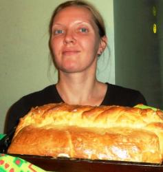 название картинки Кулебяка с грибами