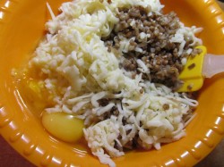 название картинки Фаршированная курица без костей в духовке