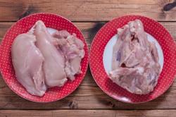 название картинки Курица фаршированная блинами