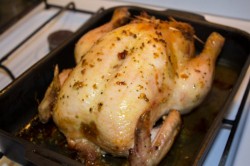 Курица фаршированная рисом в духовке