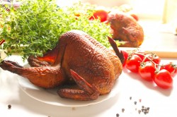 Курица горячего копчения в коптильне в домашних условиях