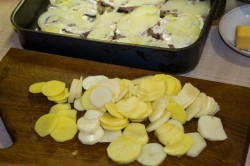 Куриные грудки филе под шубой в духовке