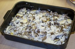 Куриные грудки филе под шубой в духовке