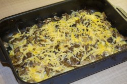 Куриные грудки филе под шубой в духовке