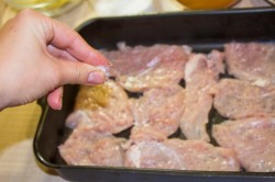 Куриные грудки филе под шубой в духовке