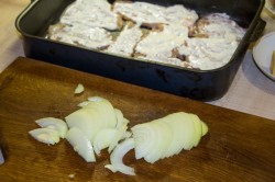 Куриные грудки филе под шубой в духовке