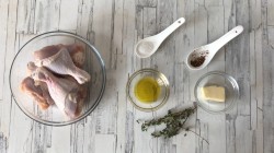 название картинки Курица под соусом в духовке