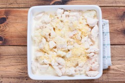 Курица с цветной капустой в духовке - шаг 8 Курица с цветной капустой в духовке - шаг 8