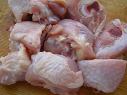 Курица с грибами в мультиварке