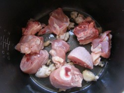 Курица с грибами в мультиварке