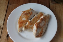 Курица с красной фасолью