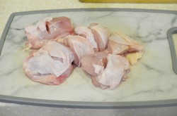 Курица с шампиньонами и сыром в духовке