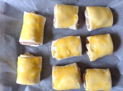 Курица с сыром в слоеном тесте - шаг 9