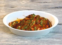 Курица со шпинатом и сыром