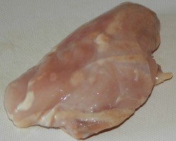 название картинки Курица со свежей капустой в духовке