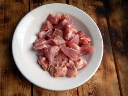 название картинки Курица терияки с овощами и лапшой