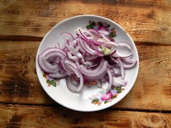 название картинки Курица терияки с овощами и лапшой