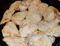 Курица в красном вине