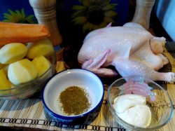 Курица в мультиварке в рукаве