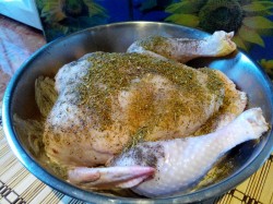 Курица в мультиварке в рукаве