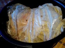 Курица в мультиварке в рукаве