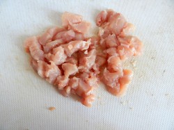 Курица в соусе бешамель