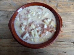 Курица в соусе бешамель