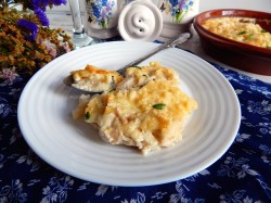 Курица в соусе бешамель