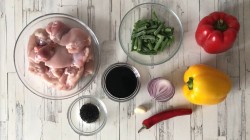 Курица в соусе терияки с овощами - шаг 1