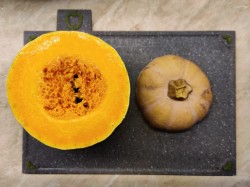 Курица в тыкве запеченная в духовке