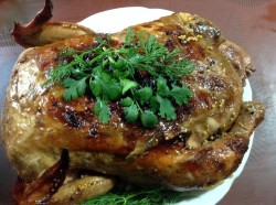 название картинки Курица запеченная мраморная