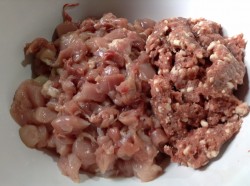 название картинки Курица запеченная мраморная