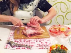 Куриная грудка на пару